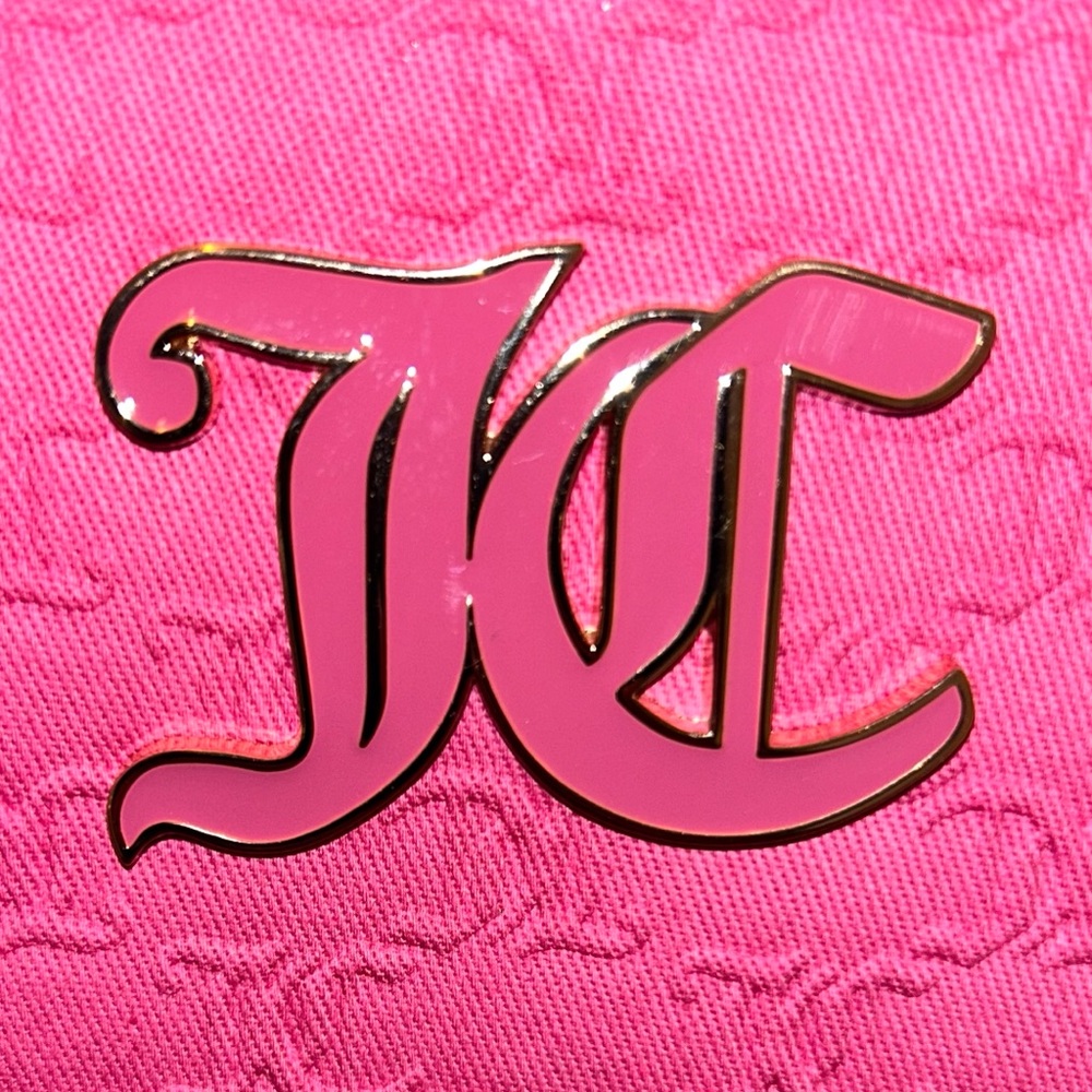 SOLD!! NWT Juicy Couture Large Full Size Pink Lemonade Backpack - Picture 9 of 10